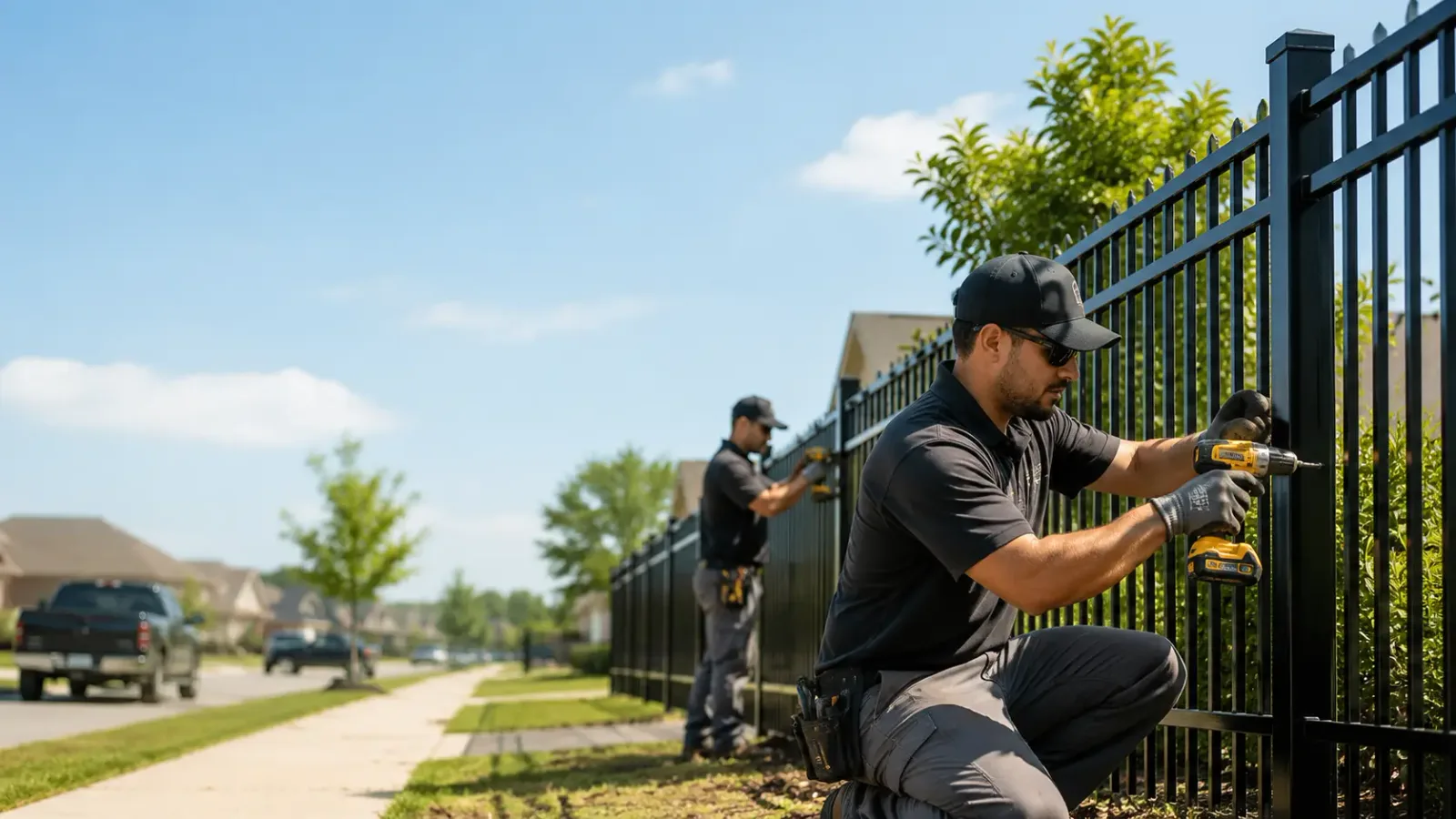 Metal Fence Installation in Collinsville, IL